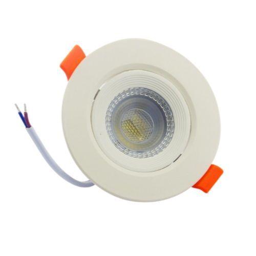 Foco Embutido Basculante LED 6W Luz Calida-0