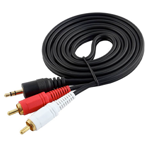 Cable  RCA 2 a 1 Jack Macho 3.5 mm-1
