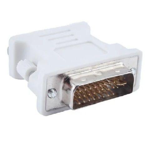 Adaptador VGA Hembra a conexión DVI Macho de 24 / 5-0