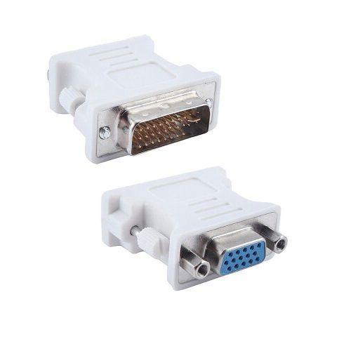 Adaptador VGA Hembra a conexión DVI Macho de 24 / 5-1