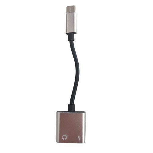 Adaptador para audífonos de 3.5 mm a conexión USB C-0