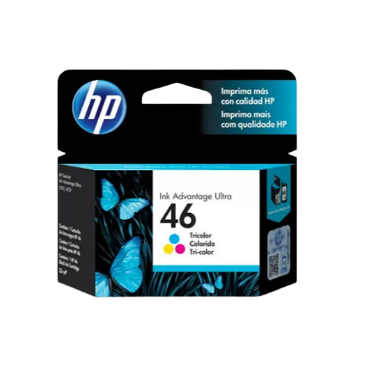 Pack Cartuchos HP 46 Original BK-TC-2