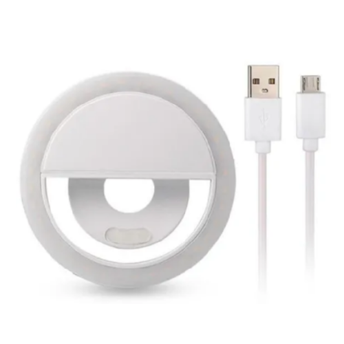 Anillo de luz LED tipo selfie para Celular-0