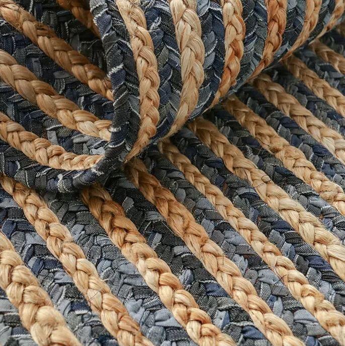 ALFOMBRA YUTE RECTANGULAR BICOLOR PREMIUM 140X200 -3