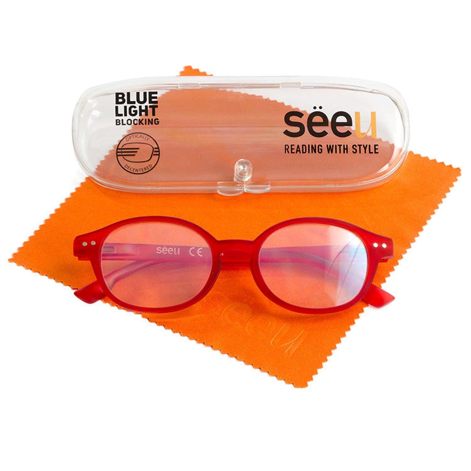 Anteojos de Pantalla ALAN ROJO-3