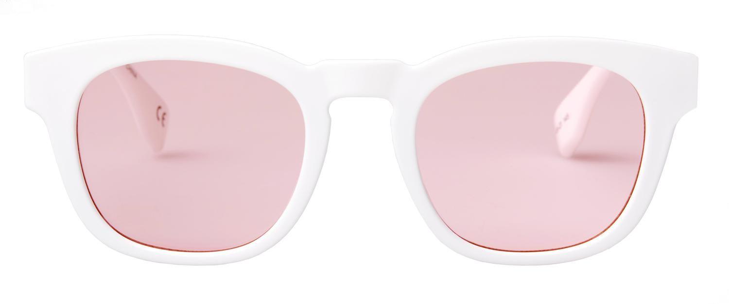 Anteojos de Sol BLOCK PARTY OPTIC WHITE - HOT PINK GOLD FLASH-0