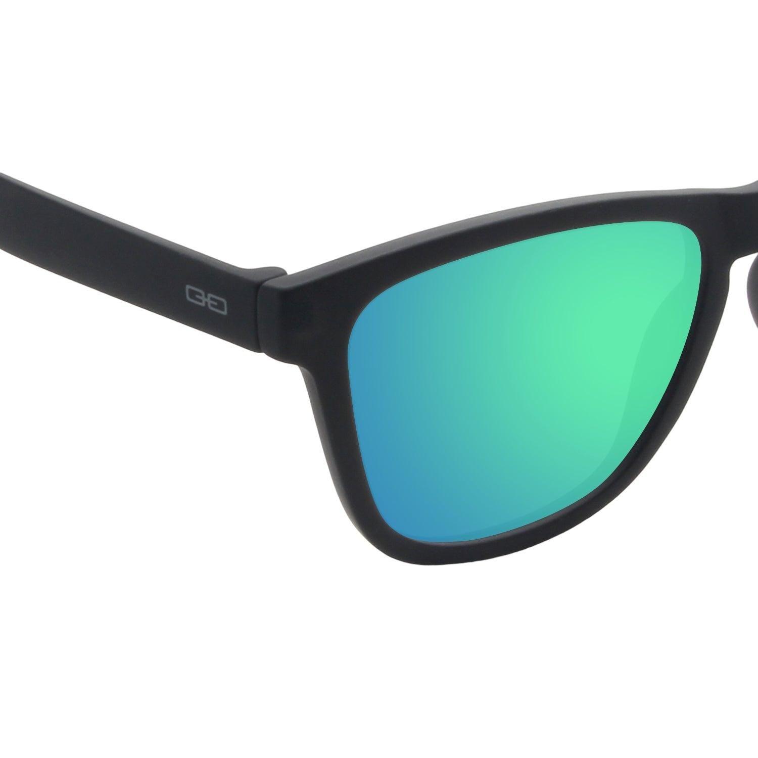 Anteojos de Sol The Athlete | Black/Grass Mirror-2