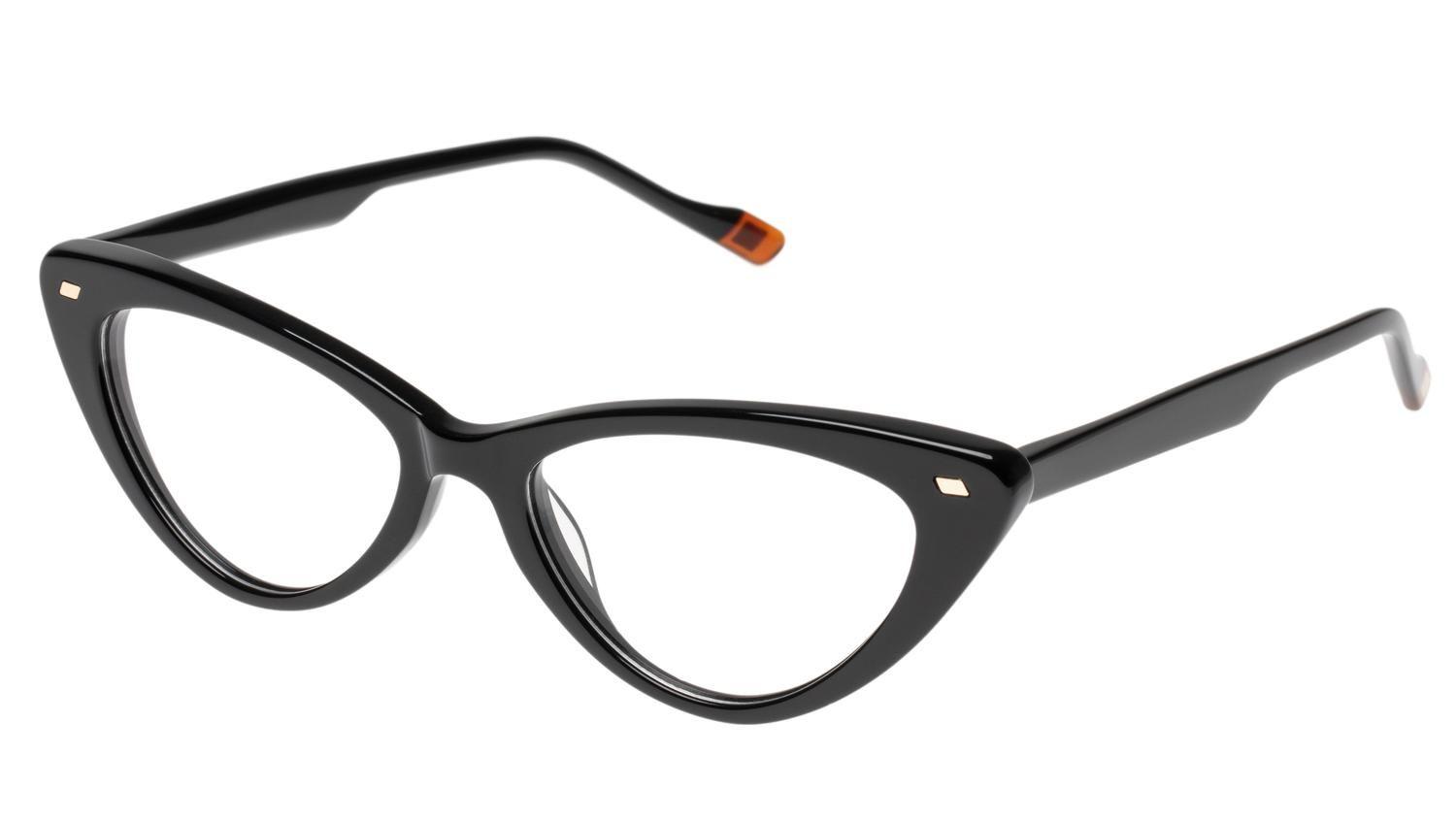 Anteojos Opticos HEART ON BLACK-1