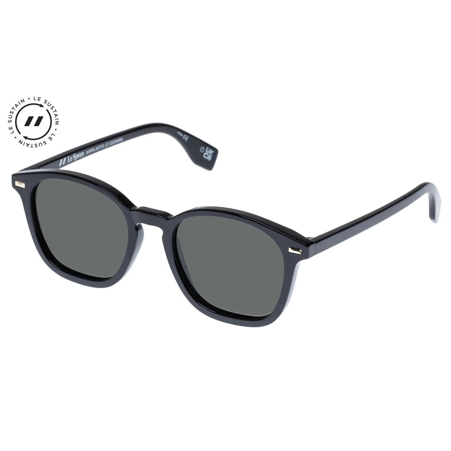 Anteojos de Sol SIMPLASTIC BLACK - GREEN MONO-1