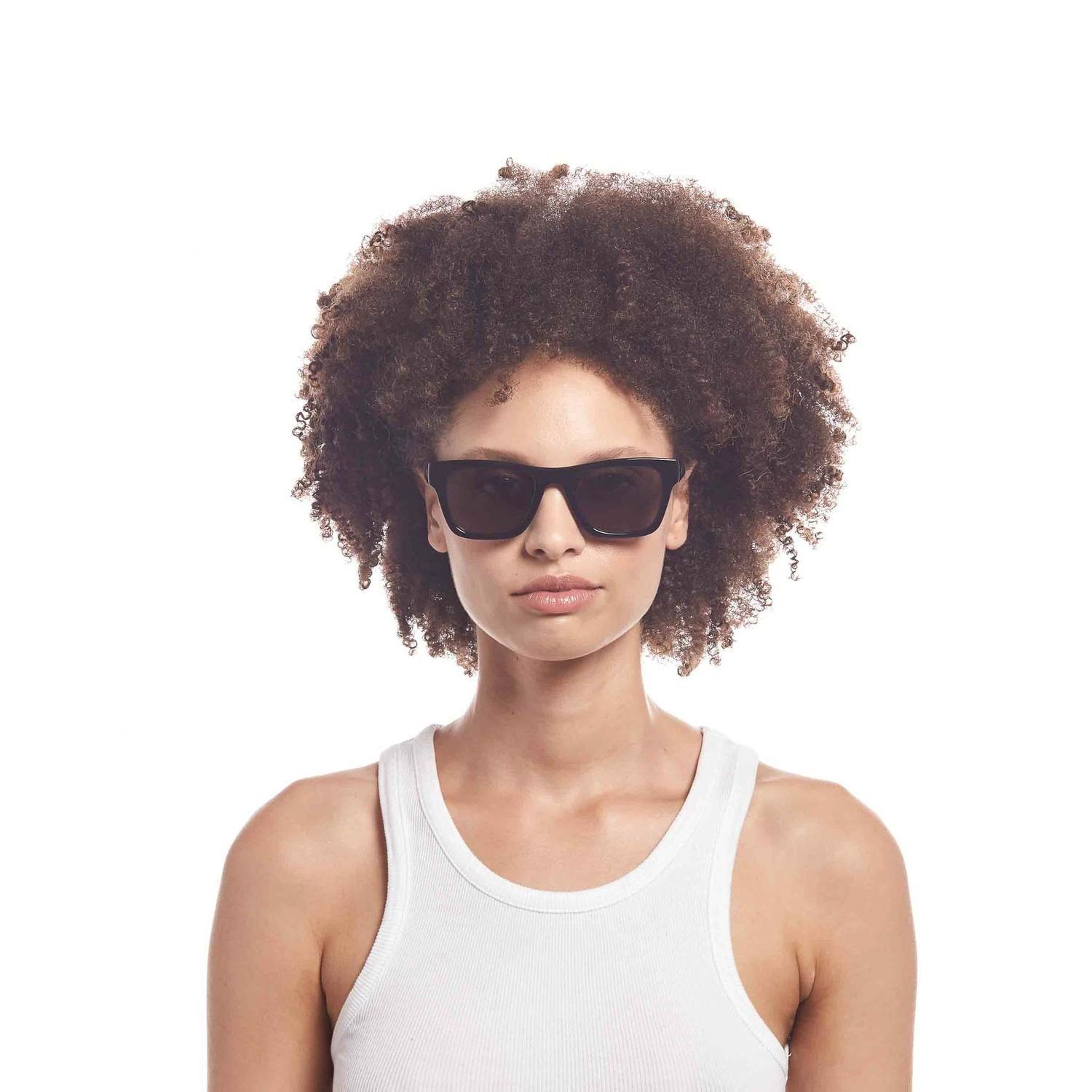 Anteojos de Sol LE PHOQUE BLACK - KHAKI MONO-4