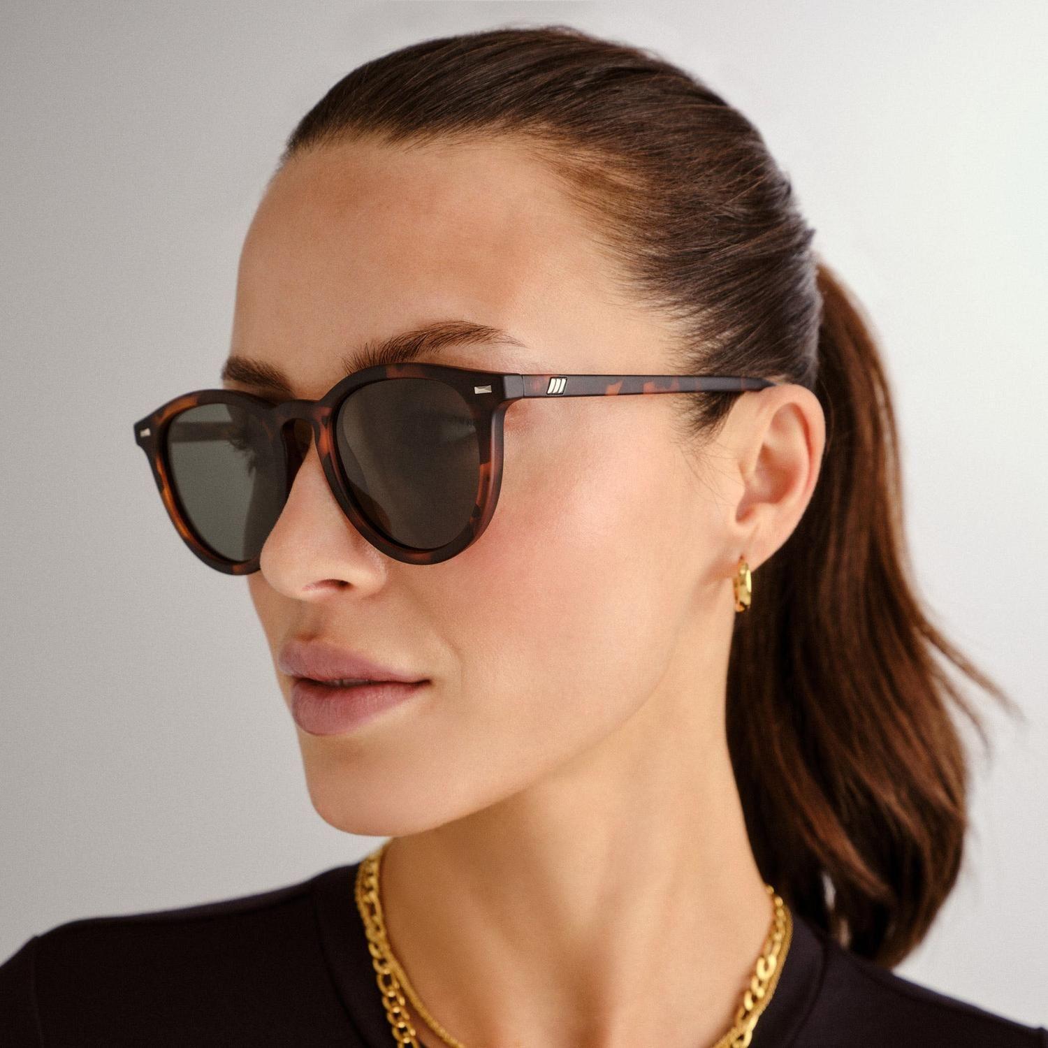 Anteojos de Sol FIRE STARTER MATTE TORT - KHAKI MONO POLARIZED-3