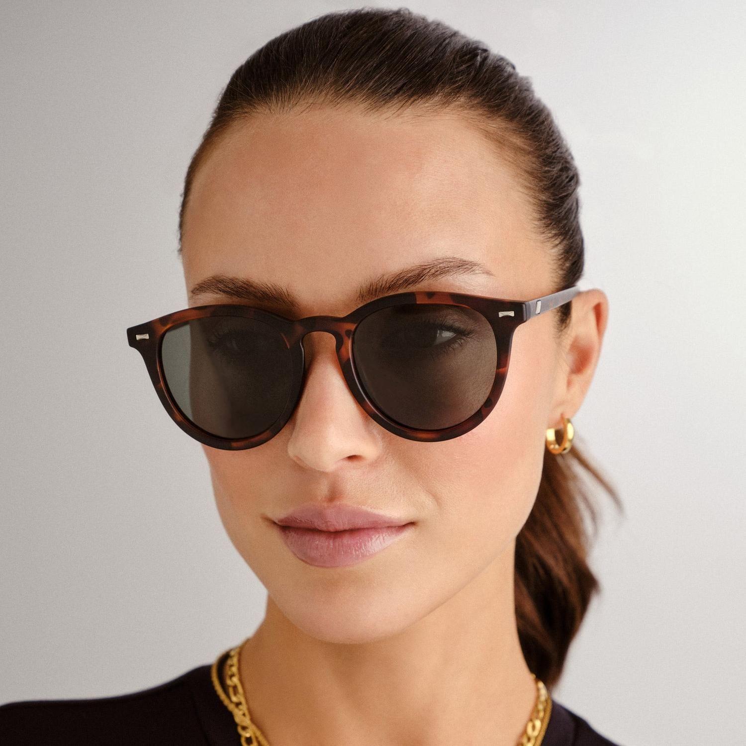 Anteojos de Sol FIRE STARTER MATTE TORT - KHAKI MONO POLARIZED-6