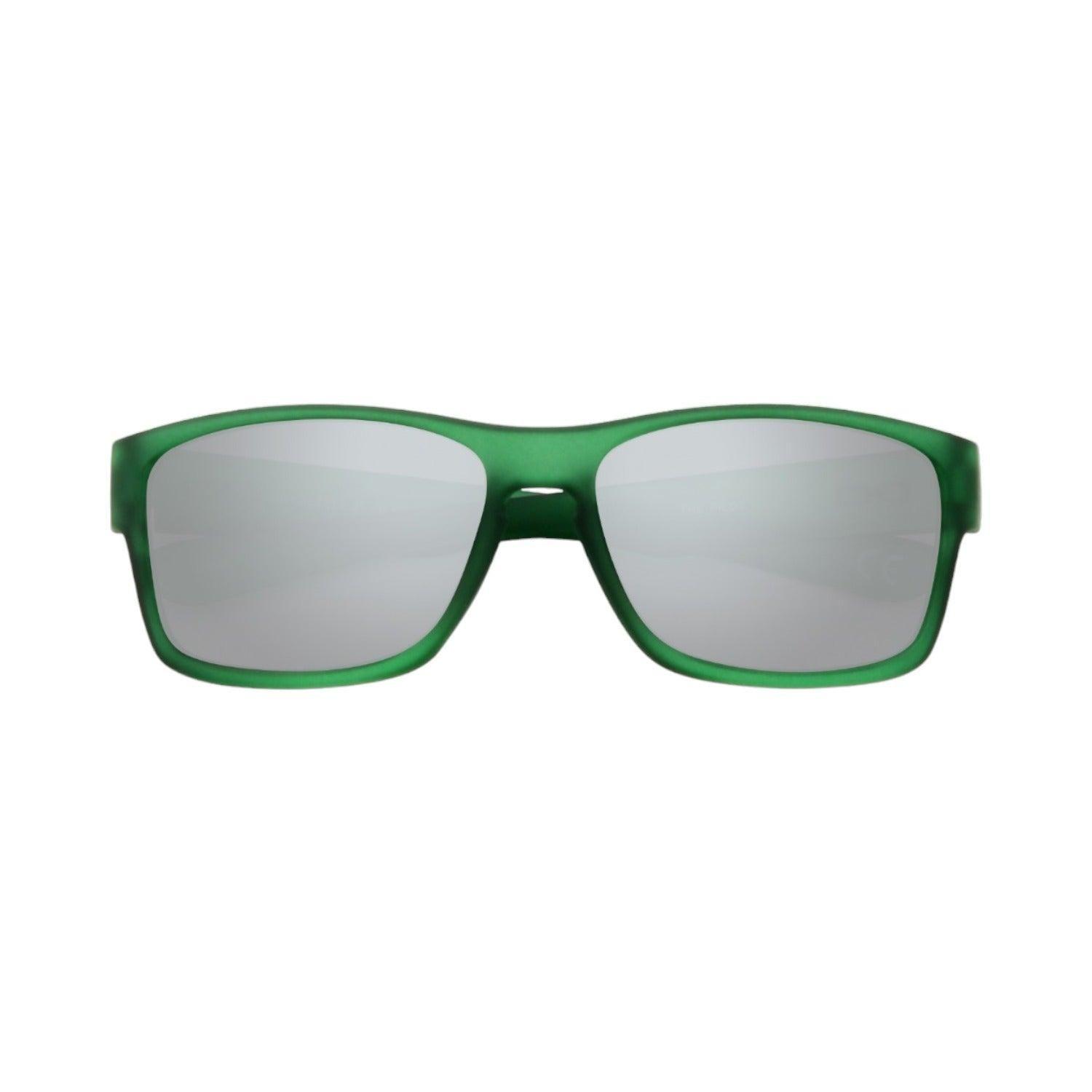 Anteojos de Sol The Pilot | Green/Silver Mirror-0