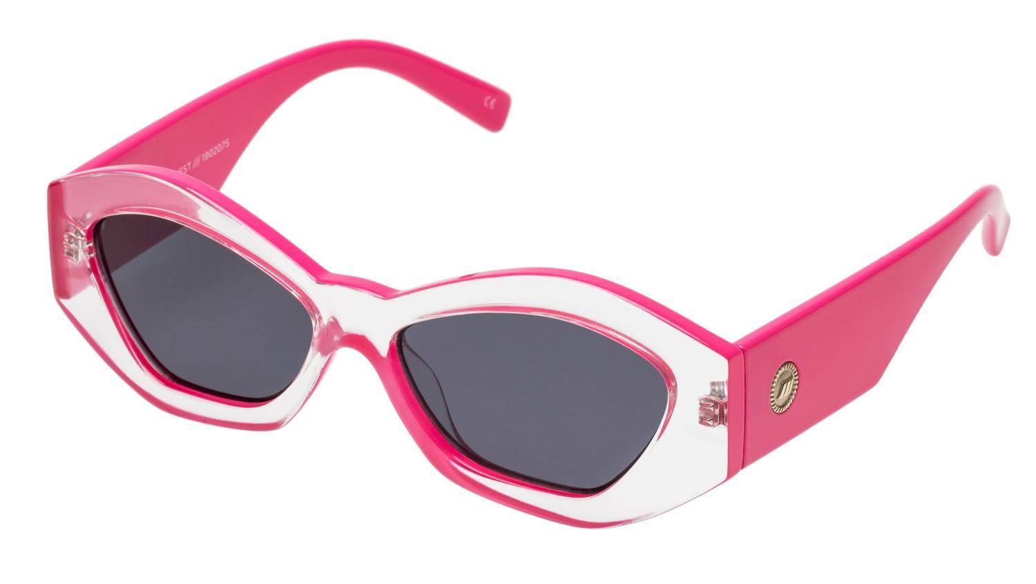 Anteojos de Sol THE GINCHIEST CLEAR / HOT PINK - SMOKE MONO-2