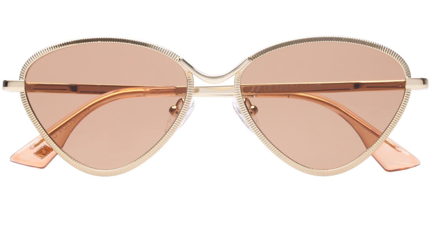 Anteojos de Sol BAZAAR BRIGHT GOLD - TAN MONO-0