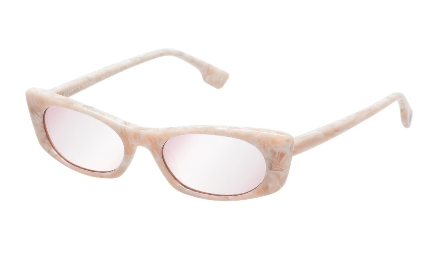 Anteojos de Sol DEEP SHADE WHITE ROSE - ROSE FLASH MIRROR-1