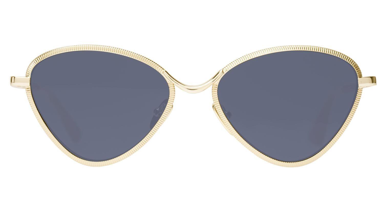 Anteojos de Sol BAZAAR GOLD - SMOKE MONO-0