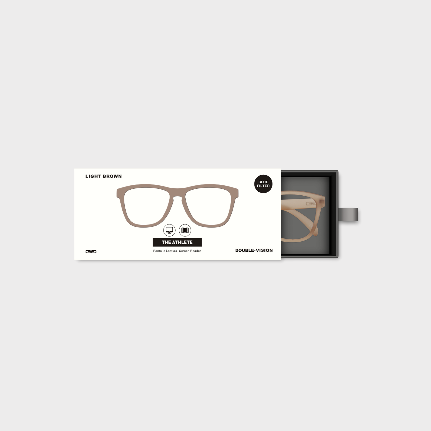 Anteojos de Sol THE ATHLETE | Light Brown-3