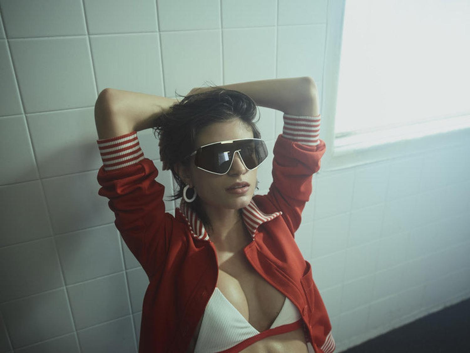 Anteojos de Sol BLADESTUNNER MATTE WHITE - KHAKI MONO-3