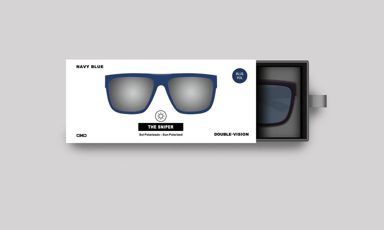 Anteojos de Sol THE SNIPER AZUL MARINO/AZUL POL-3