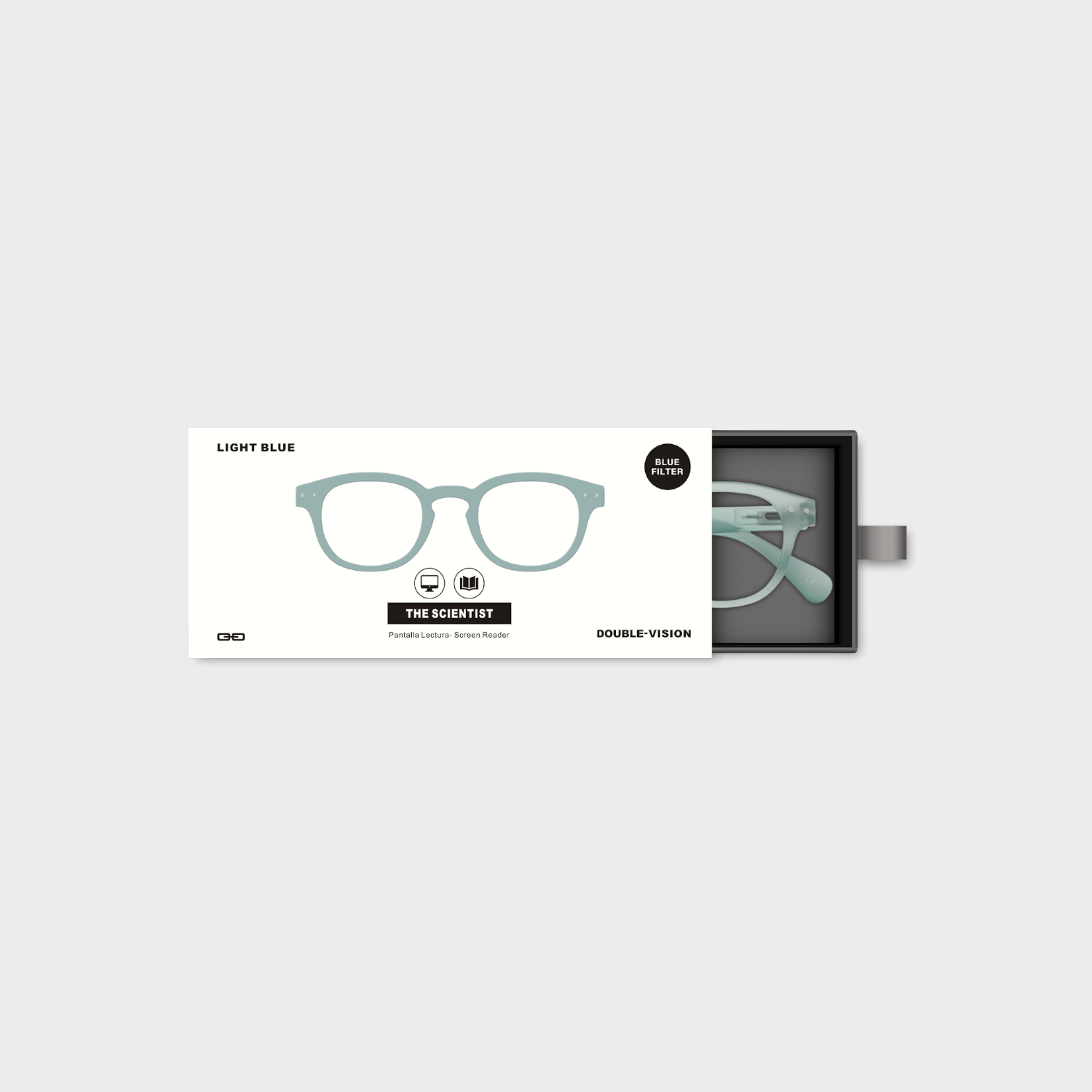Anteojos de Sol DVEyewear Sunglasses The Scientist | Light Blue-3