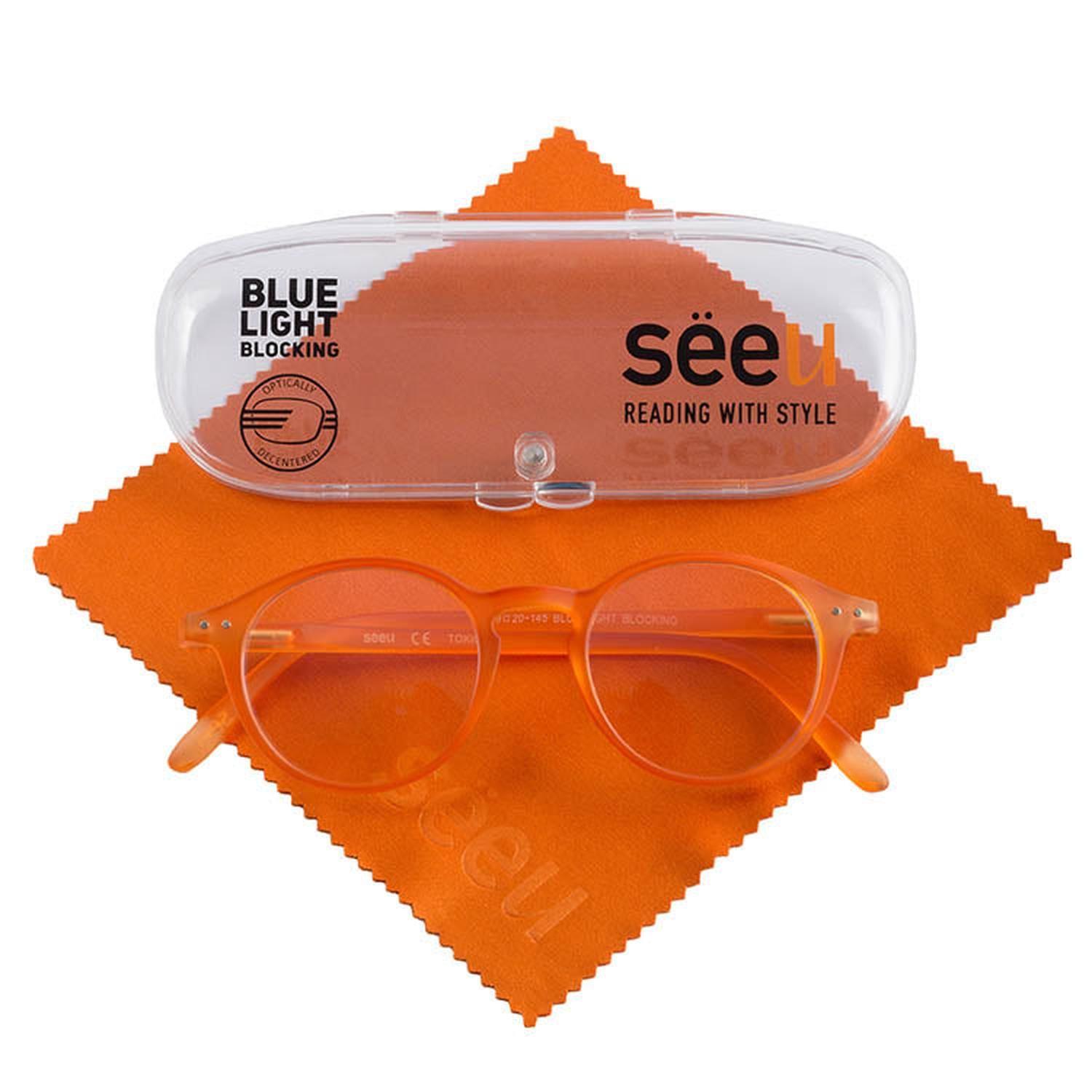 Anteojos de Pantalla TOKIO NARANJA-3
