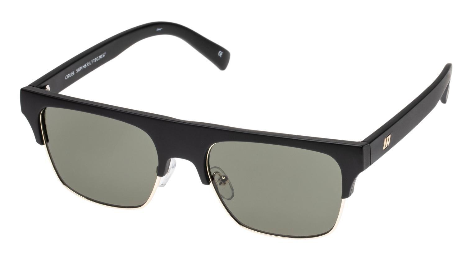 Anteojos de Sol CRUEL SUMMER MATTE BLACK - KHAKI MONO-1