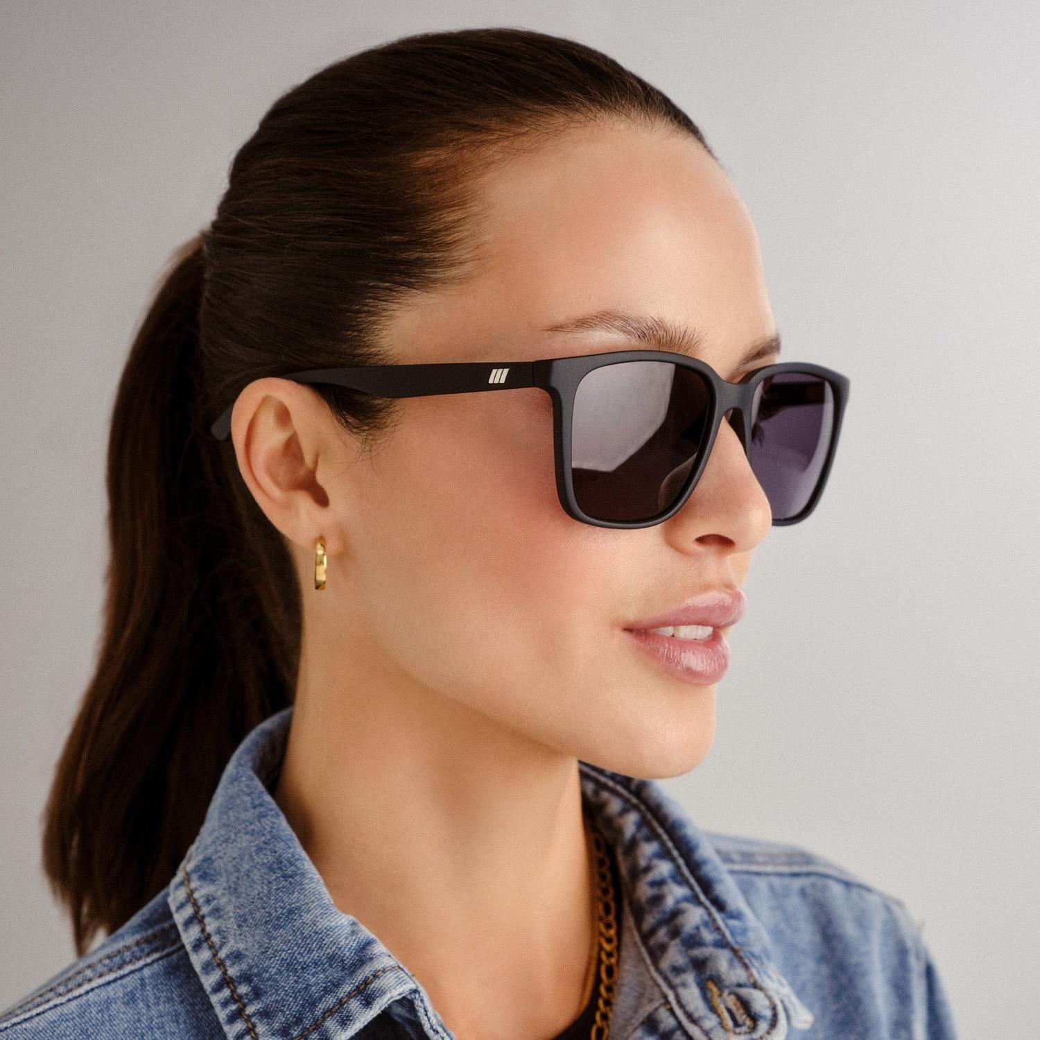 Anteojos de Sol FAIR GAME MATTE BLACK - SMOKE MONO-4