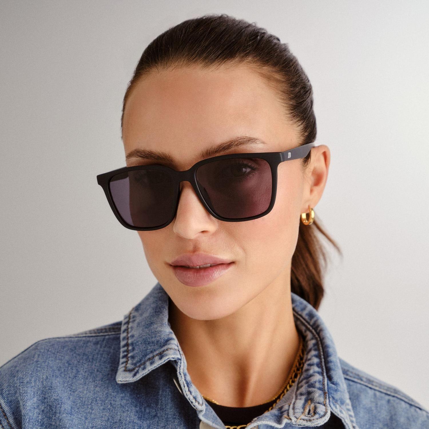 Anteojos de Sol FAIR GAME MATTE BLACK - SMOKE MONO-6