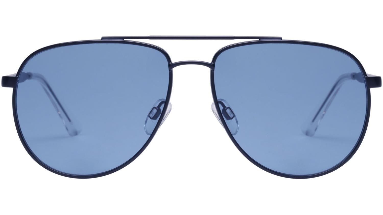 Anteojos de Sol HARD KNOCK MATTE NAVY - BLUE SMOKE MONO-0