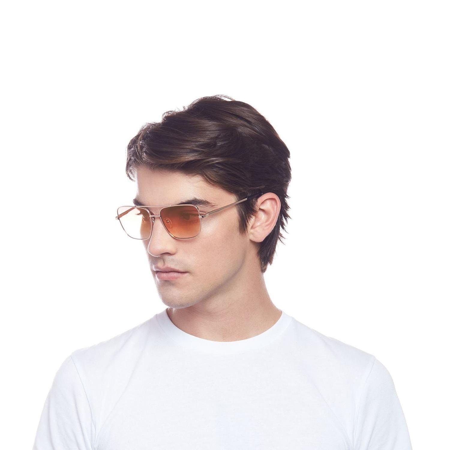 Anteojos de Sol HERCULES BRIGHT GOLD / BLACK - LAVA GRAD MIRROR-2