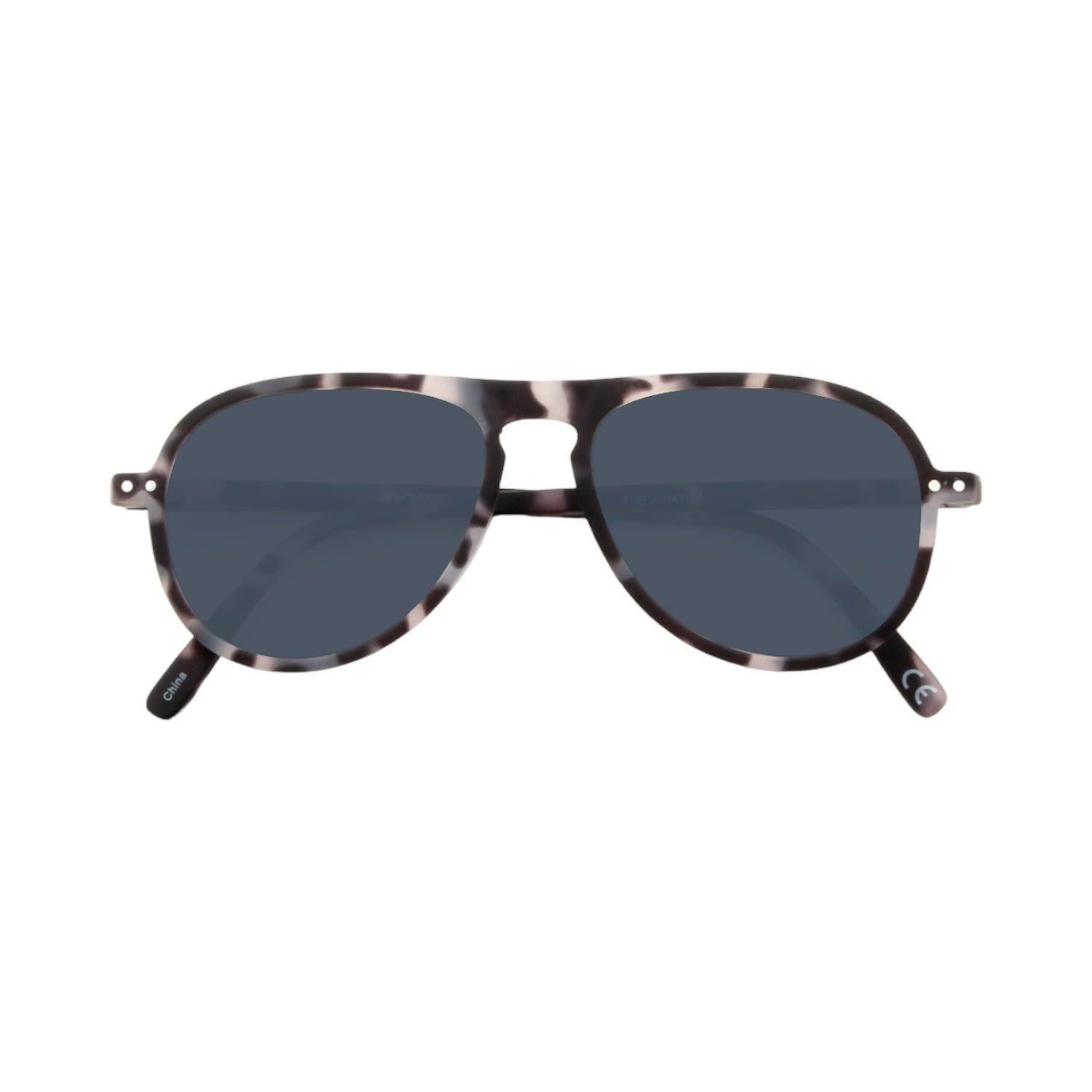 Anteojos de Sol The Aviator | Grey Tort/Blue Pol-0