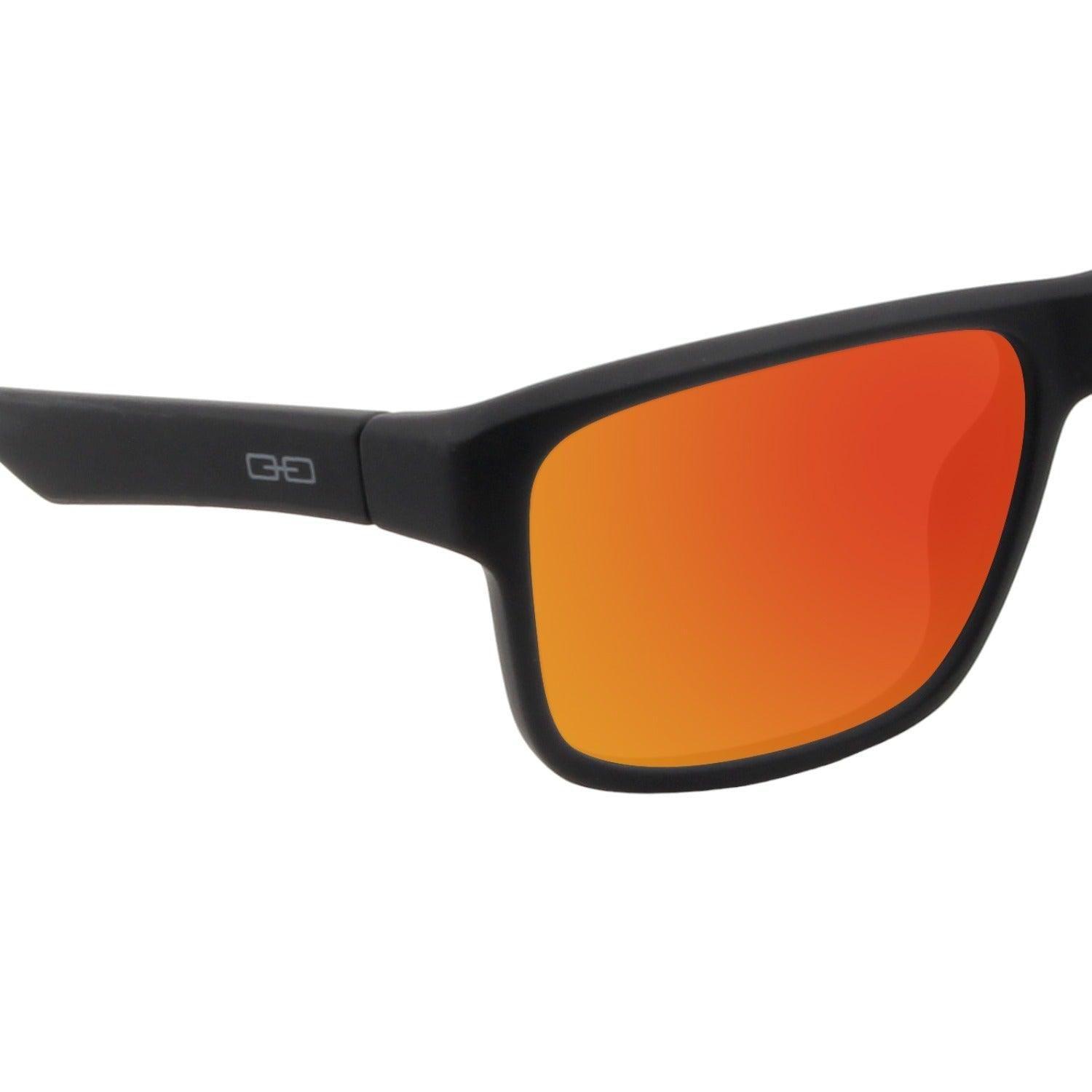 Anteojos de Sol The Skydiver | Black/Sunset Mirror-2