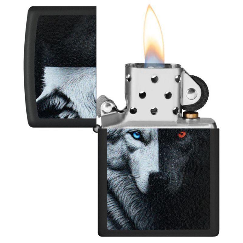ENCENDEDOR ZIPPO Two Wolves Design ZP46694-2