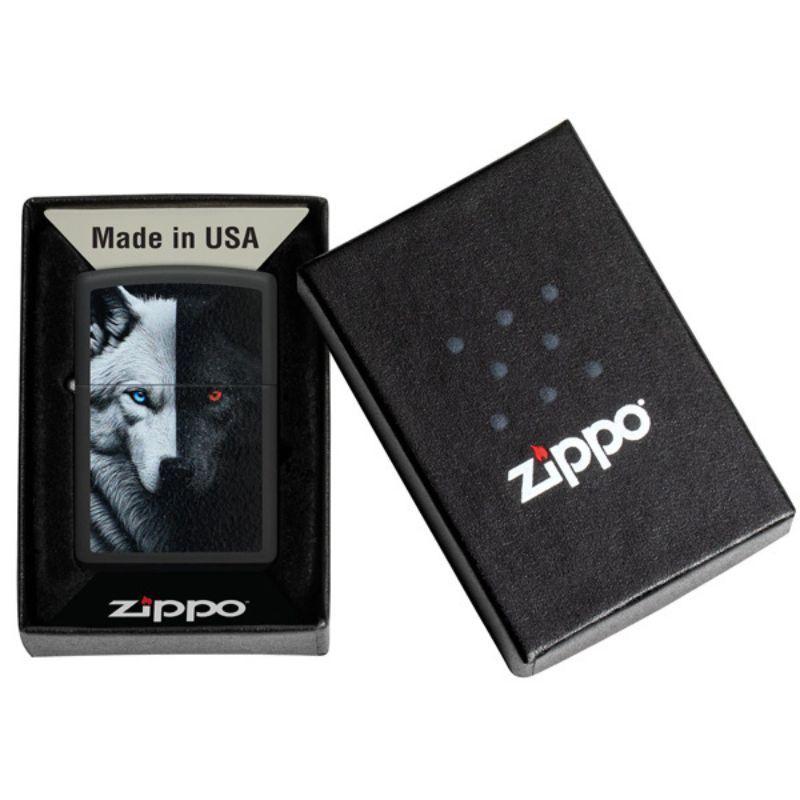 ENCENDEDOR ZIPPO Two Wolves Design ZP46694-3