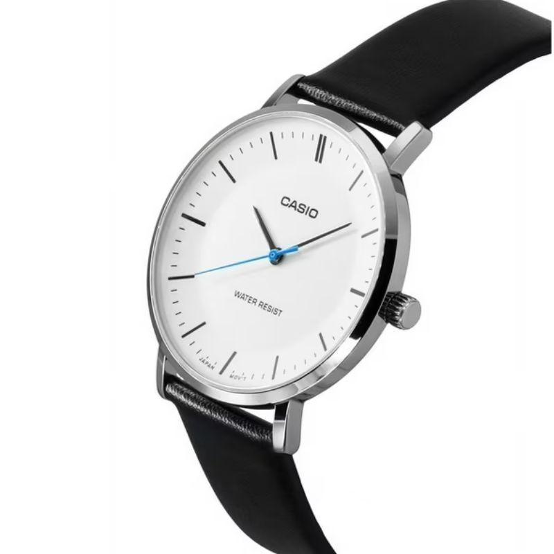 Reloj Casio Análogo MTP-VT04L-7E Dial Cóncavo Blanco-2
