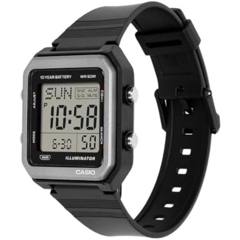 Reloj Casio Vintage UNISEX W-221H-1AV Digital 10 Años de Batería-2