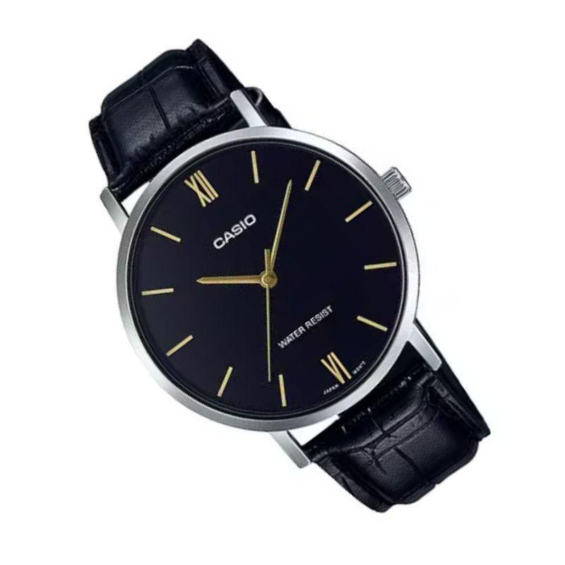 Reloj Casio An logo Hombre MTP VT01L 1B-1