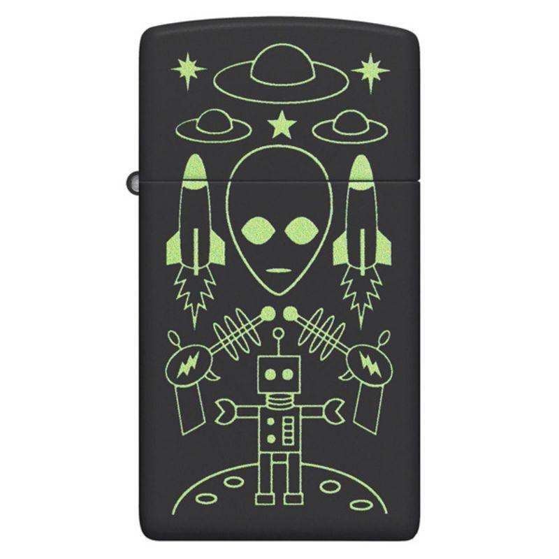 encendedor zippo Alien Invasion Design Slim ® ZP46691-0