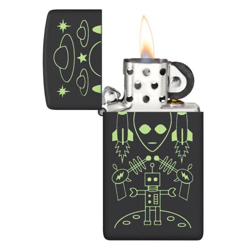 encendedor zippo Alien Invasion Design Slim ® ZP46691-2