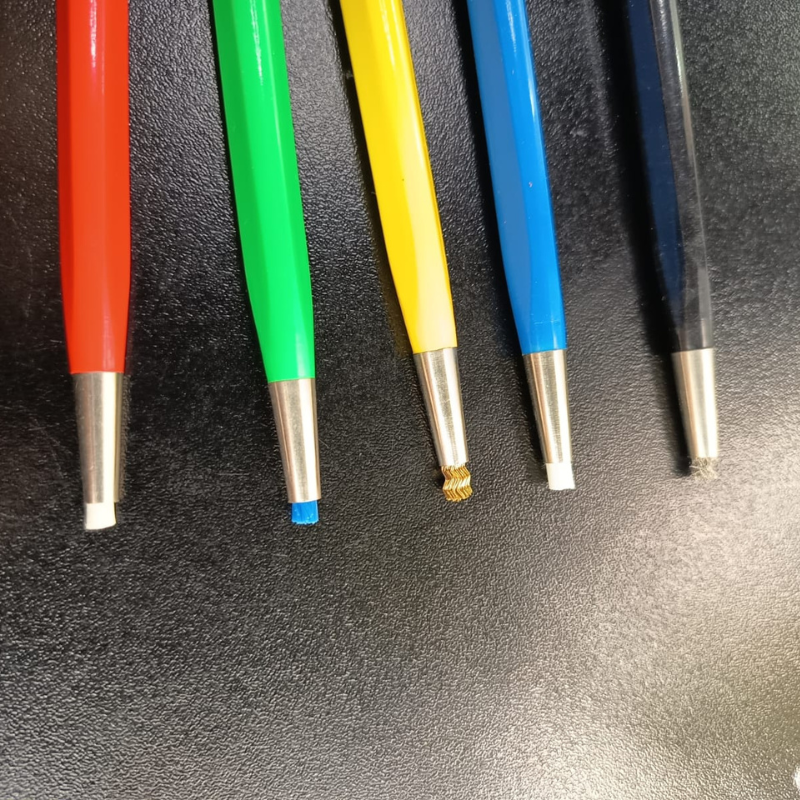 Juego de 5 cepillos de relojería para rascar-7
