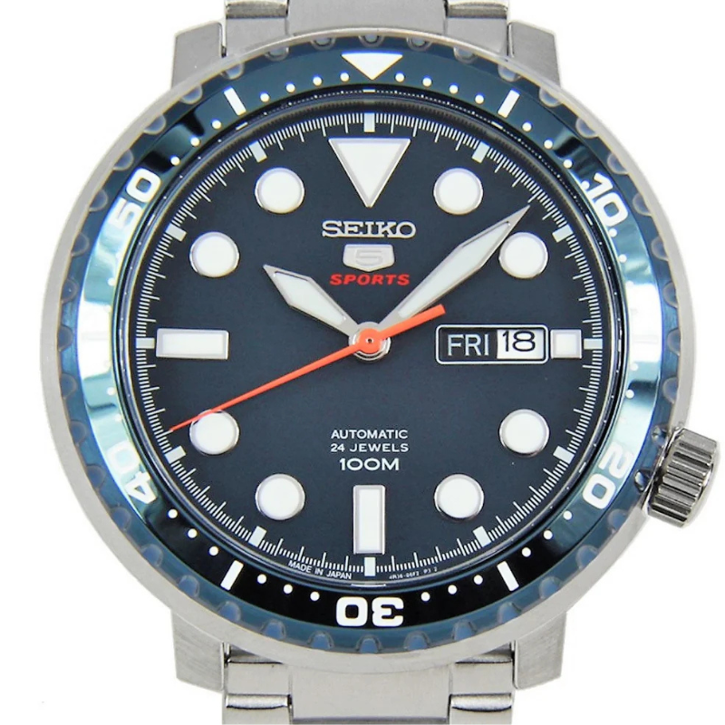 Reloj Seiko Hombre 5 Sports Srpc63j1 Made In Japan-4