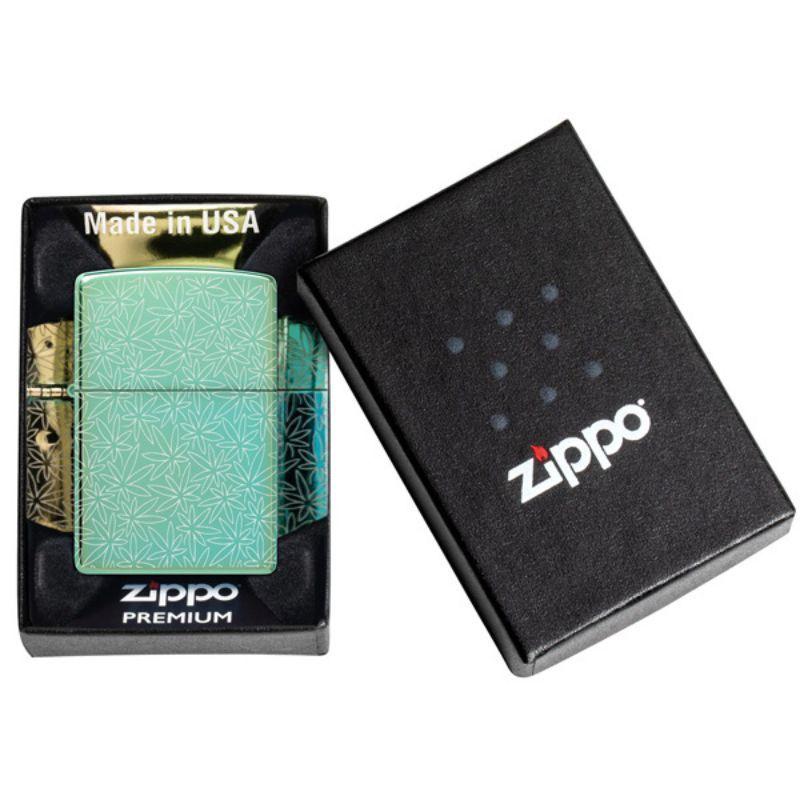 ENCENDEDOR ZIPPO Atomic Cannabis Design ZP46294-3