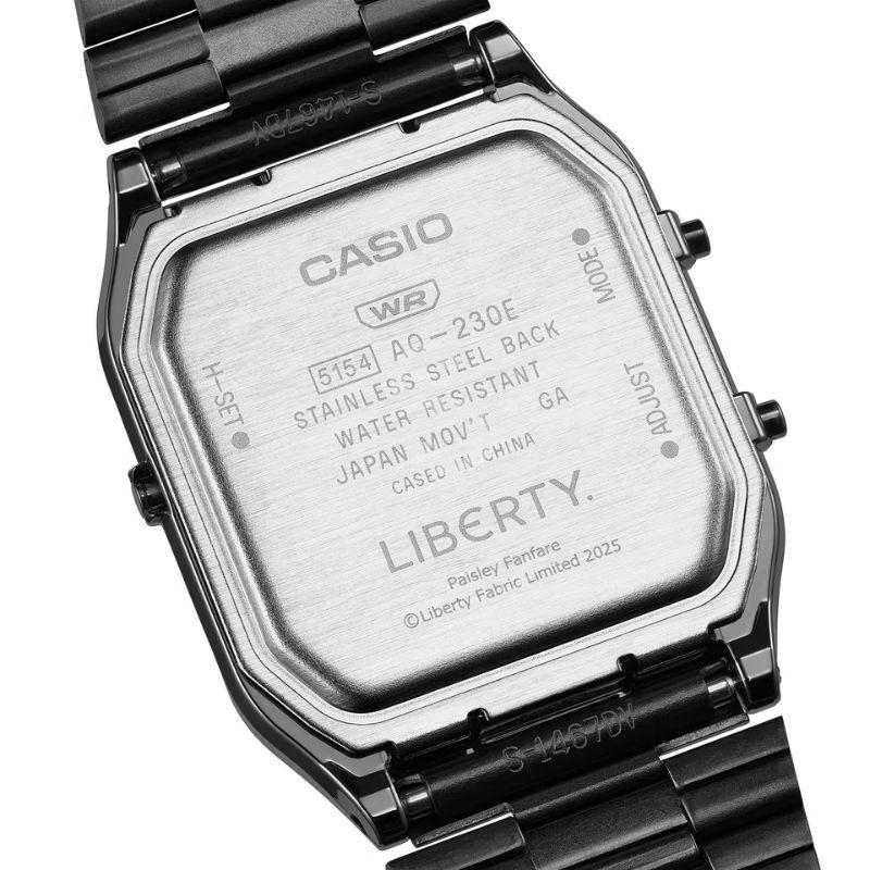 Casio Vintage AQ-230EBLT-1 "Liberty Paisley" Limited Edition Unisex-2