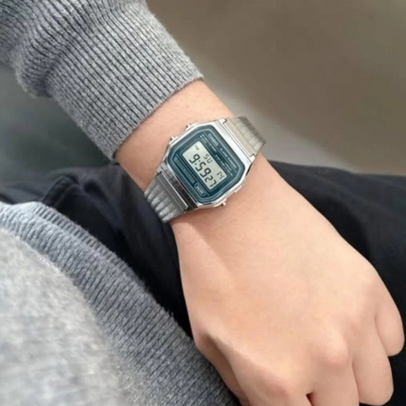 Reloj Casio A158WEM-3DF Quartz Unisex-3