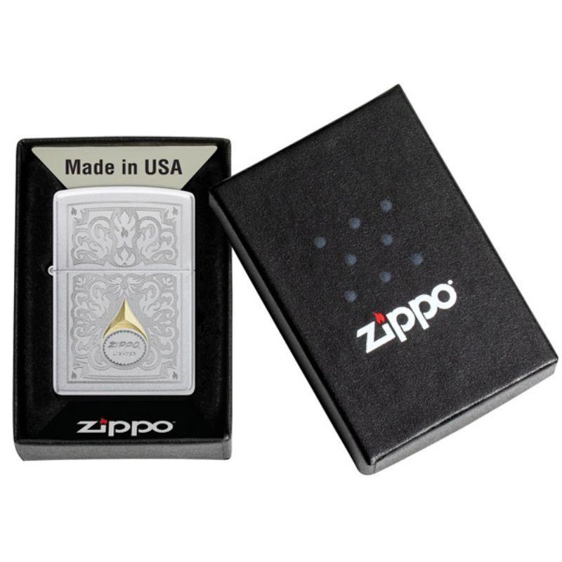 ENCENDEDOR ZIPPO Vintage Filigree Design ZP47009-3