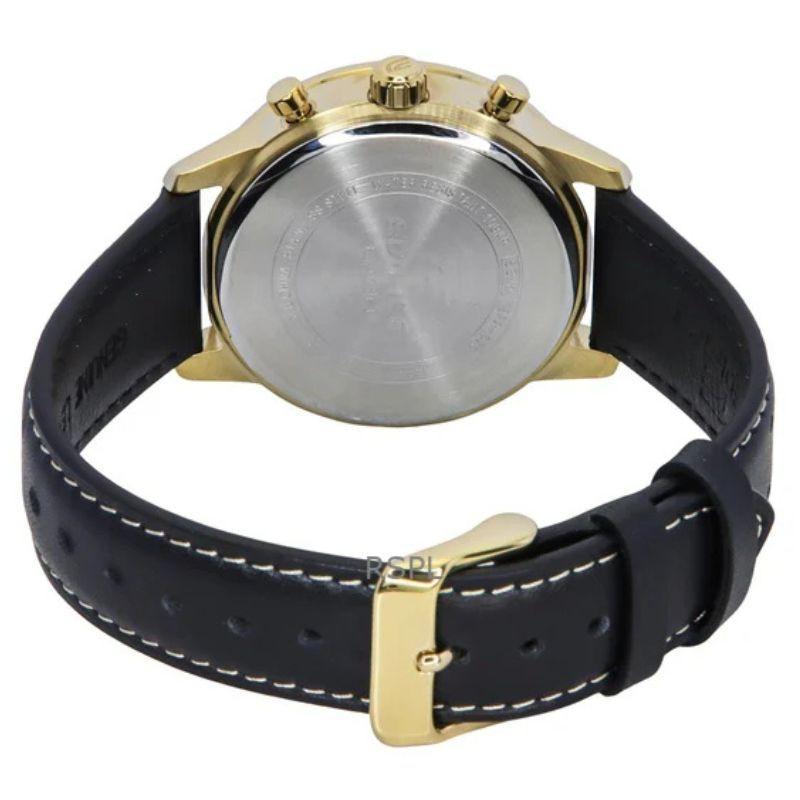 Edifice Chronograph Herrenuhr Schwarz/Grün EFR-575CL-3AEF-3