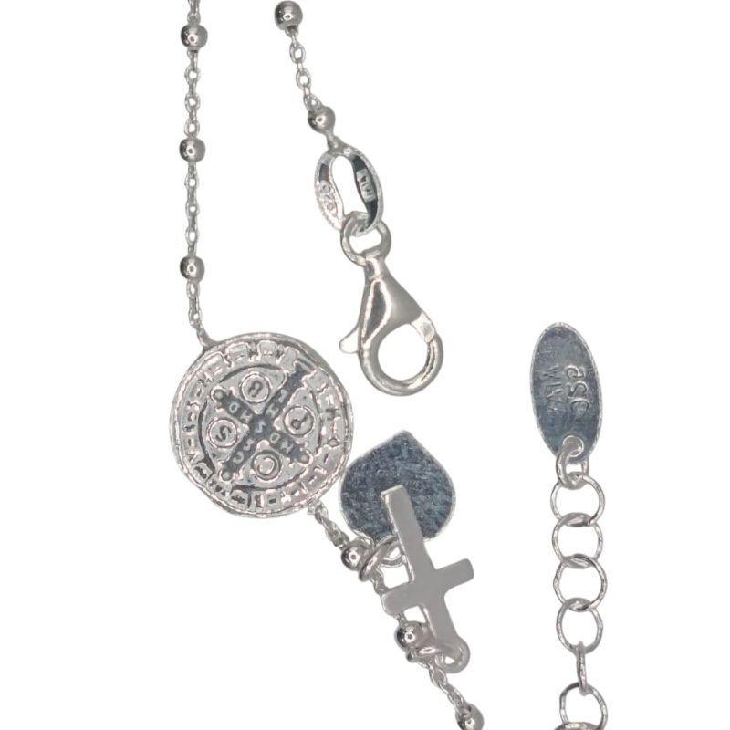 Plata - Pulseras de Plata RELIGIOSO BRN37054-2