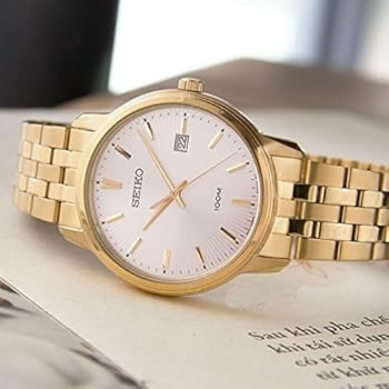 Reloj SEIKO Neo Classic Hombre Dorado SUR264P1-2