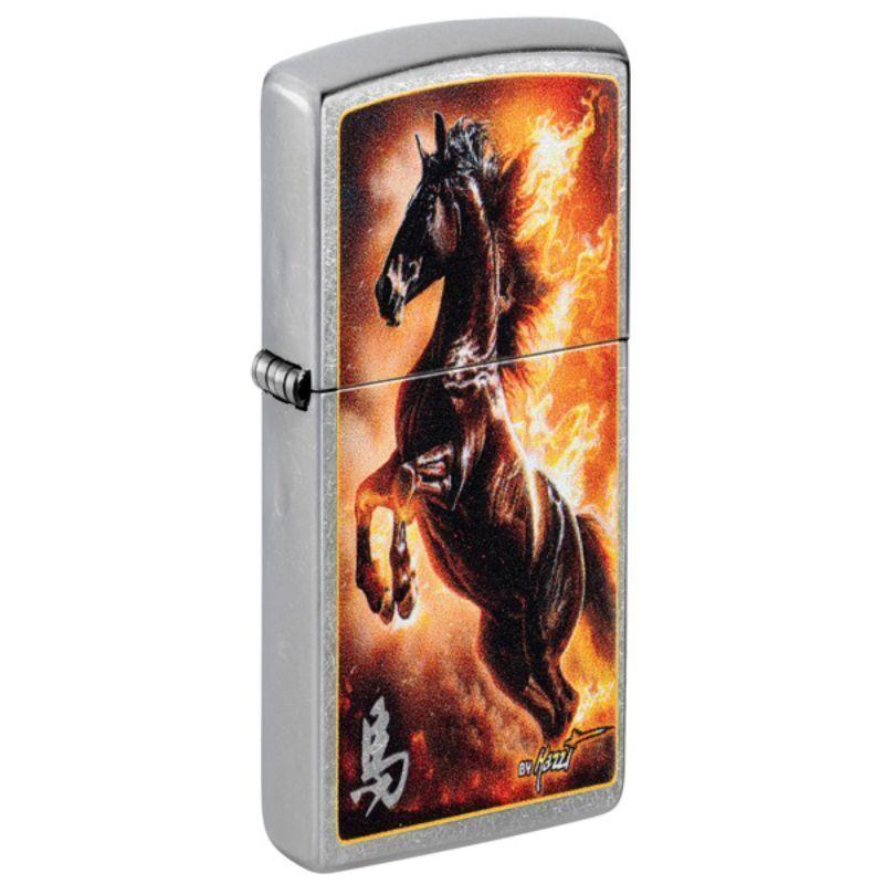 ENCENDEDOR ZIPPO Mazzi® Fire Stallion Design ZP47105-1